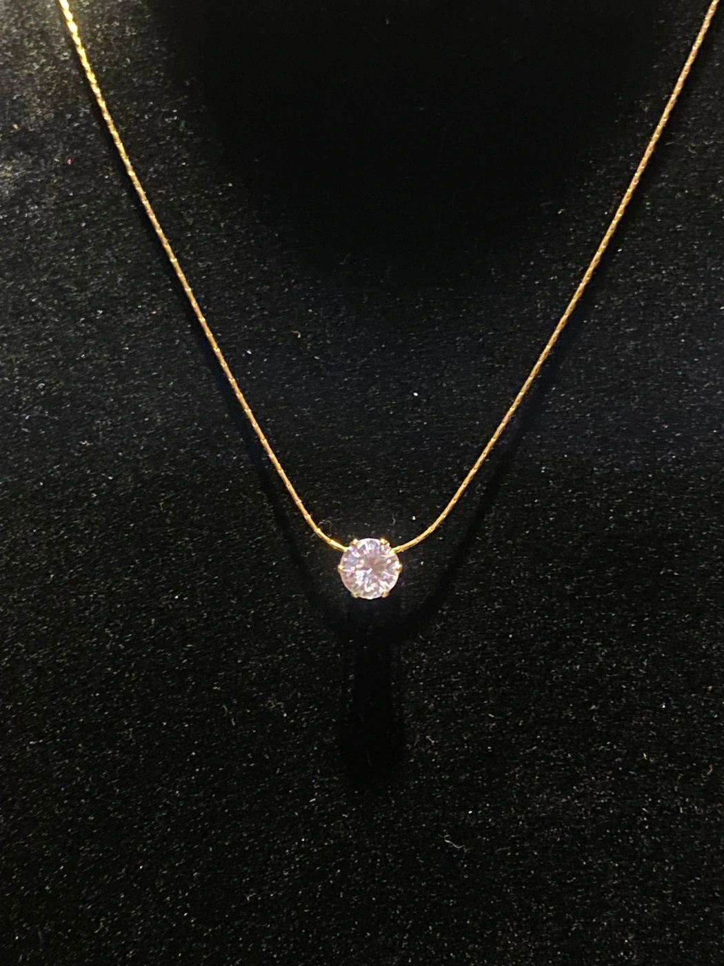 White Stone Necklace 1