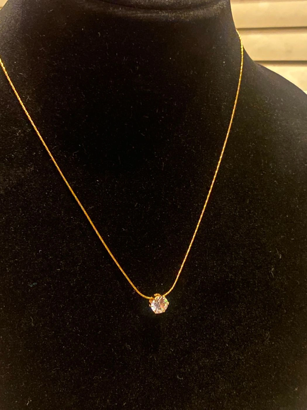 White Stone Necklace 2