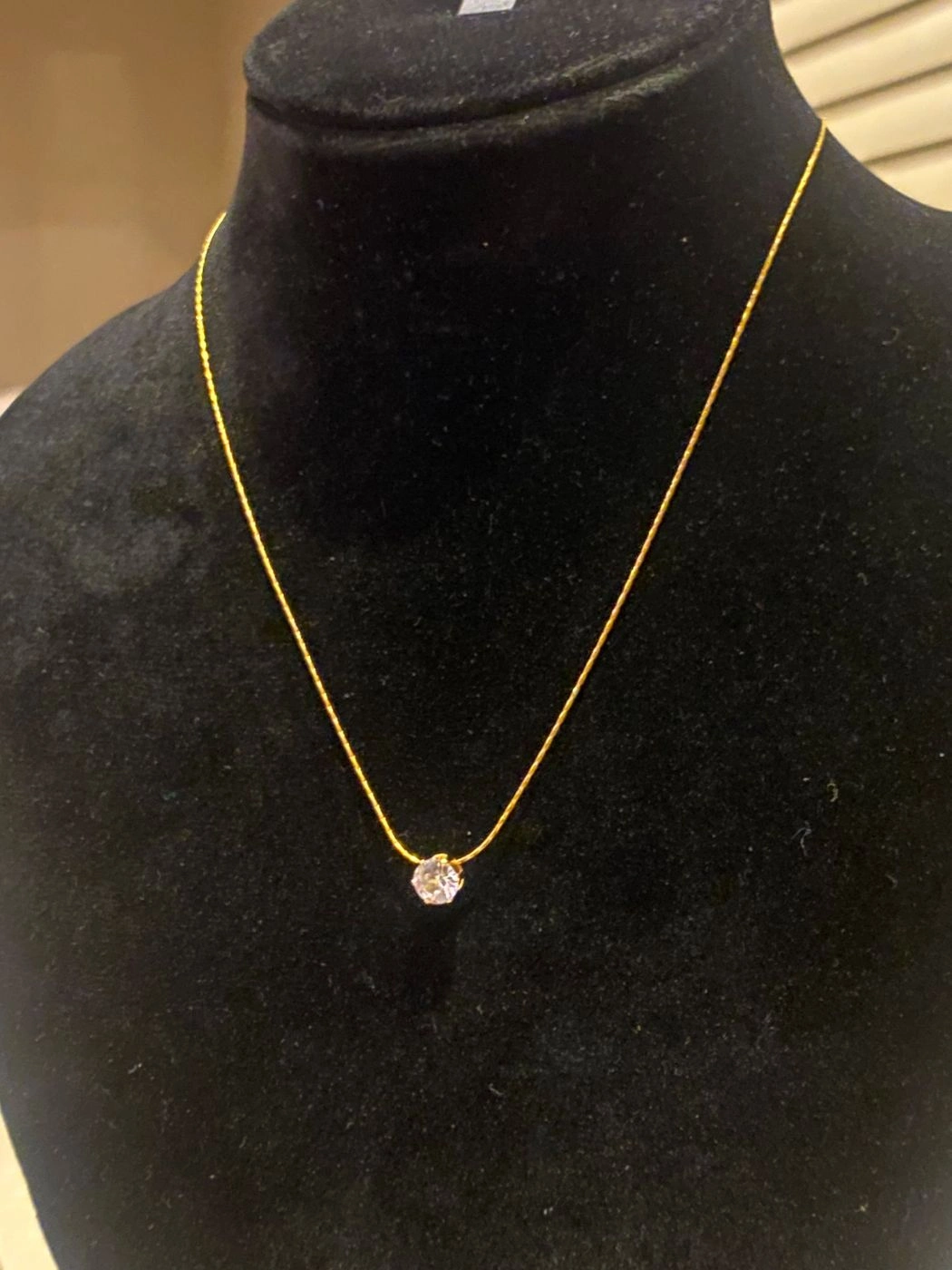 White Stone Necklace 3