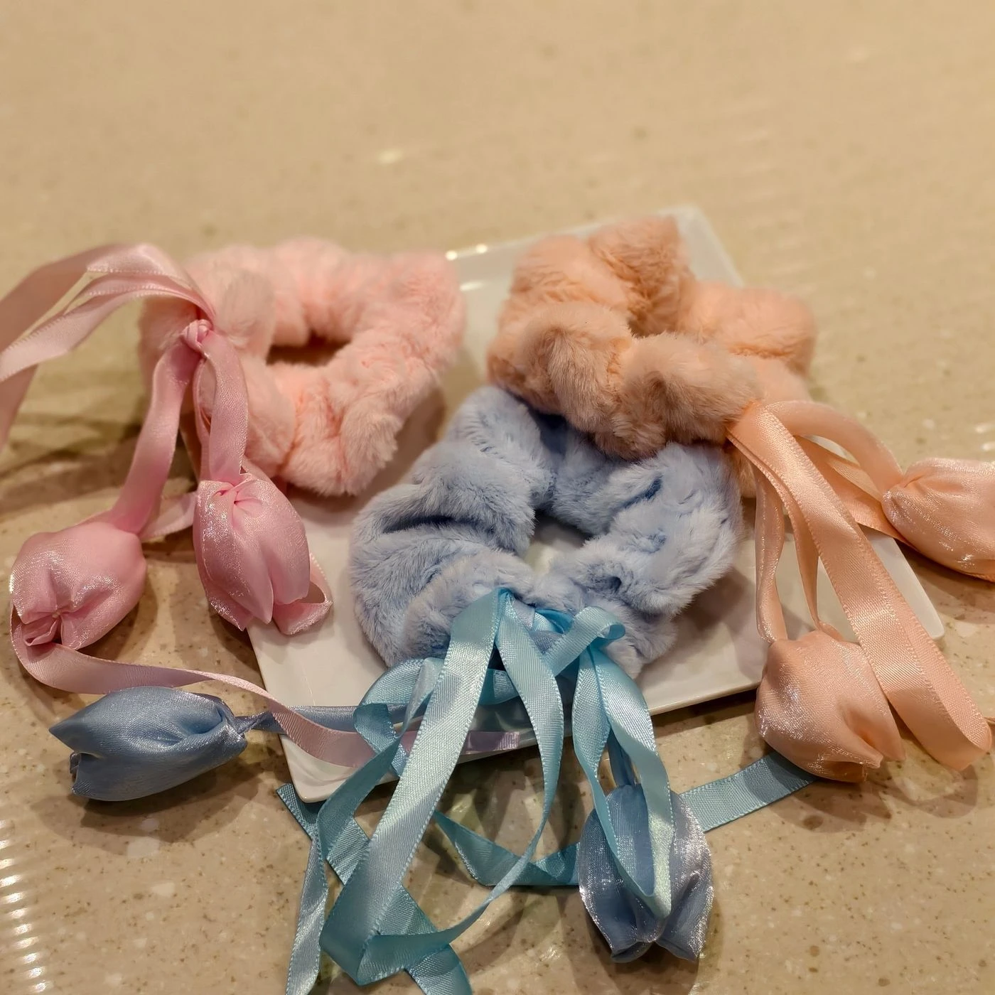 Cute Tulip Scrunchie 1