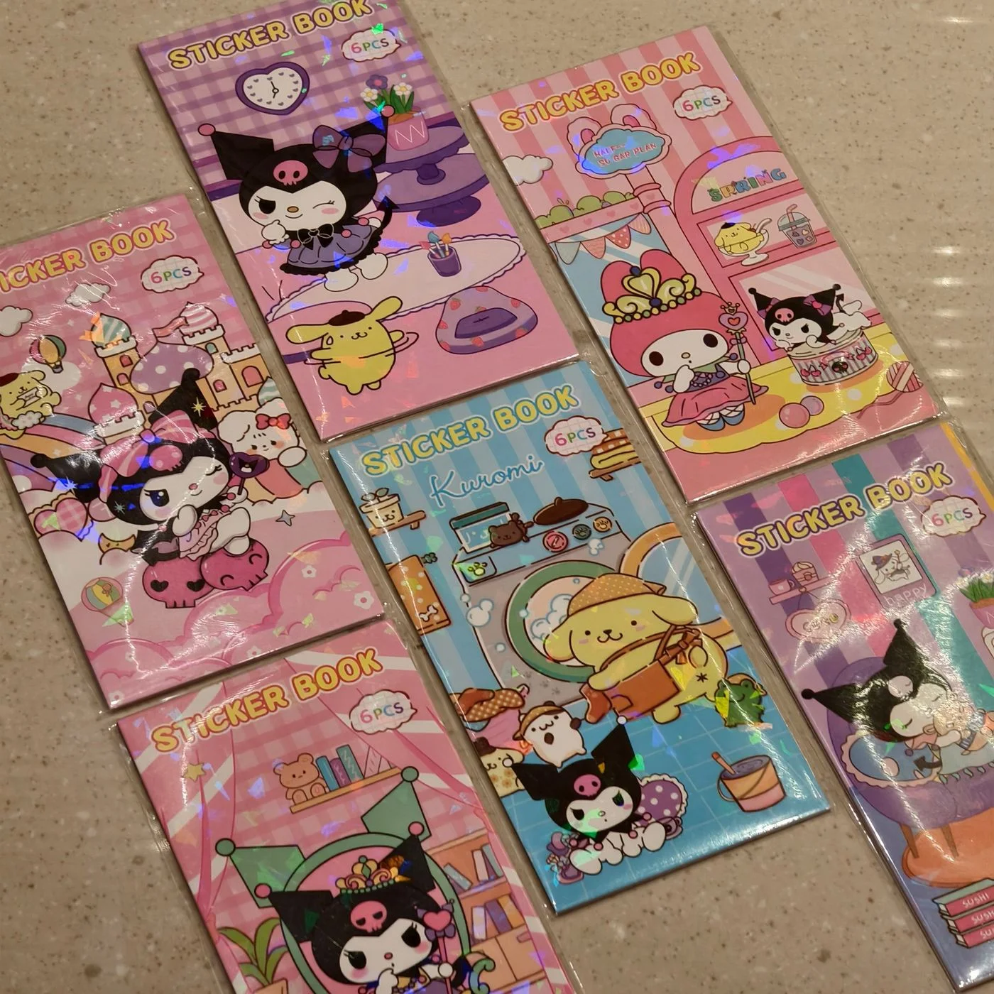 Kawaai Sticker Book (6 pages) 1