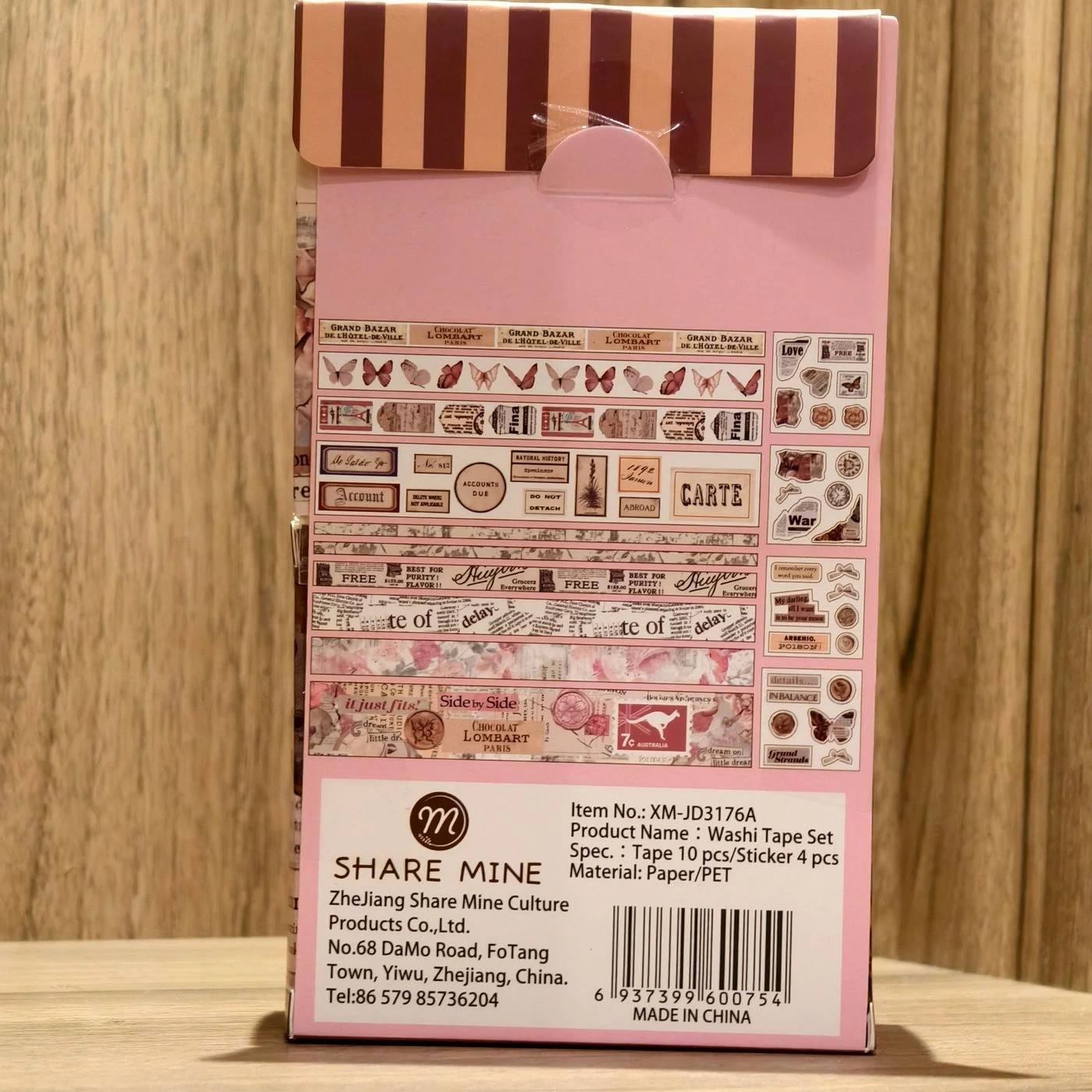 Washing Tape Set 4