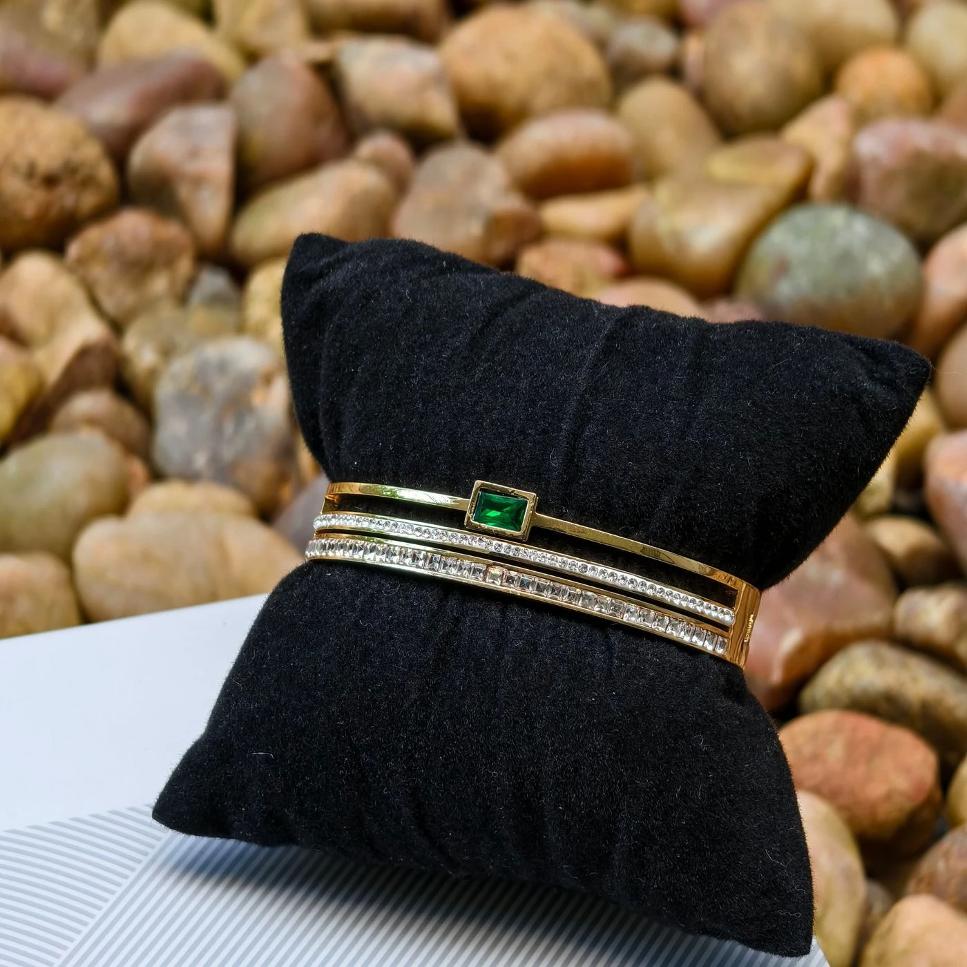 Emerald Diamond Braclet (Small) 1