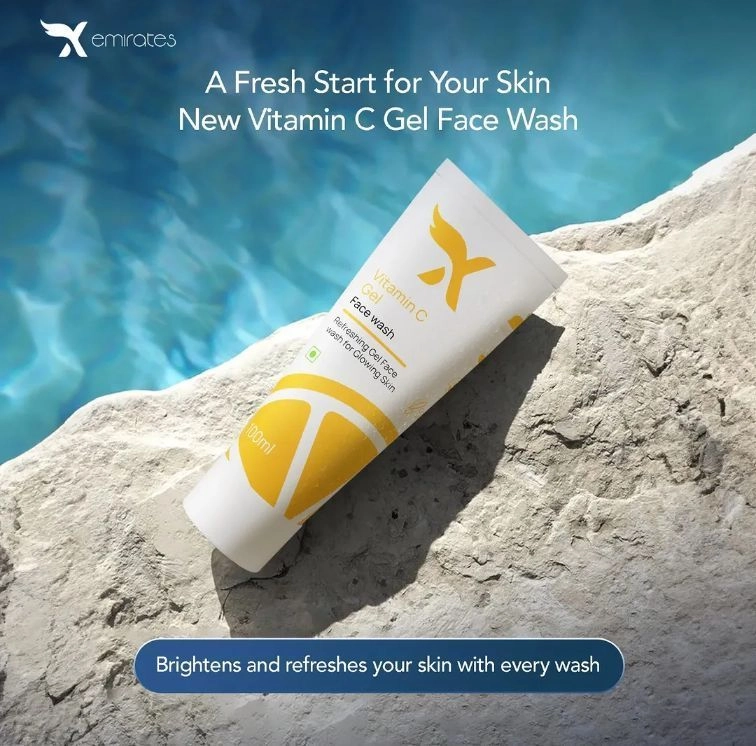 Vitamin c face wash