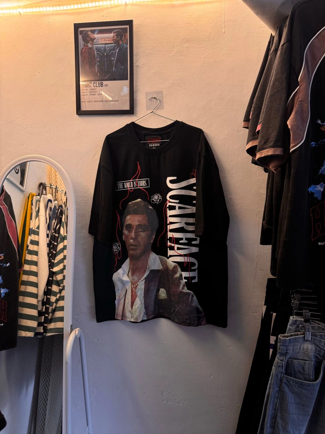 Scarface tee(L,XL)-vintage tee 1