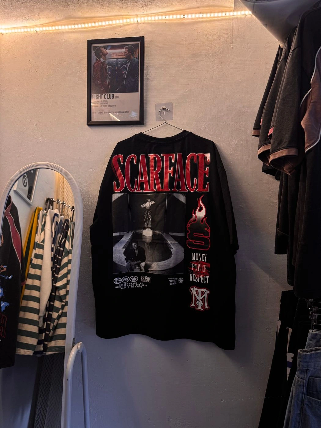 Scarface tee(L,XL)-vintage tee 2