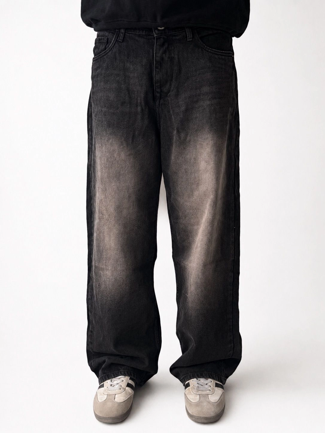 Brown faded jean (straight)