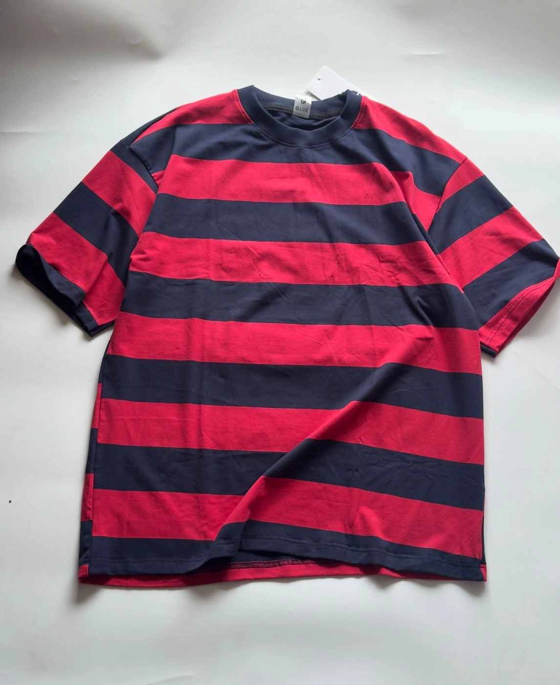 Stripped half sleeve Tee