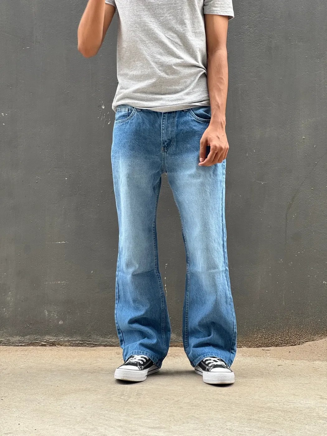 DARK BLUE BOOTCUT