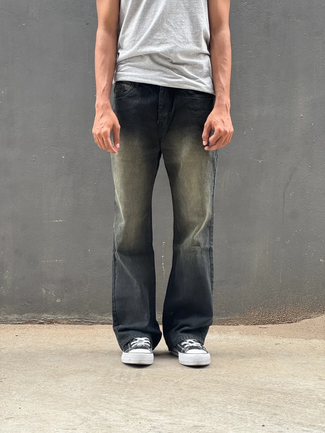 VINTAGE BLACK BOOTCUT