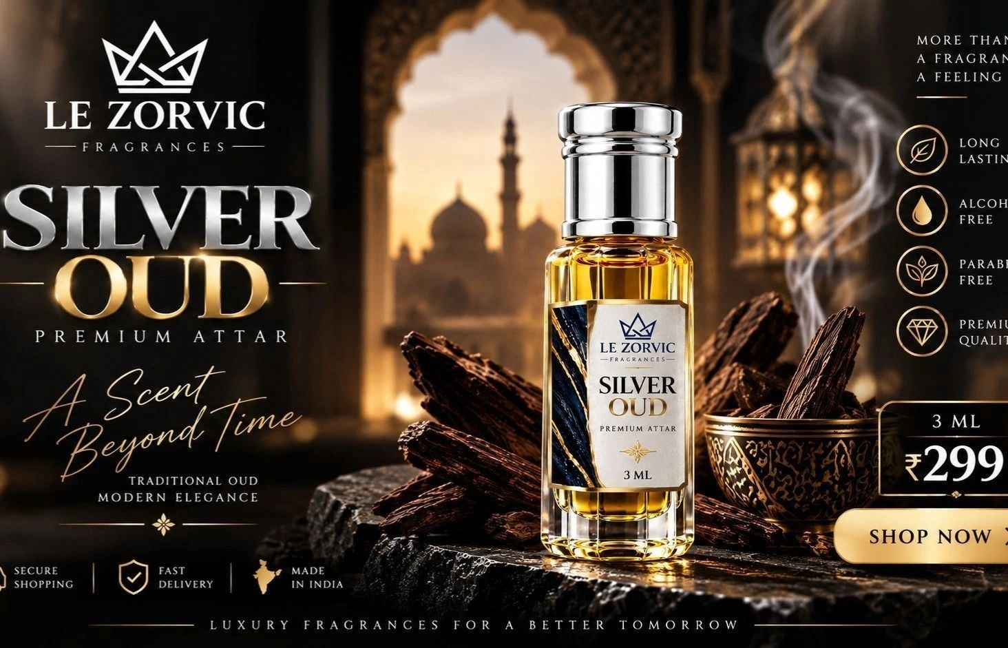 SILVER OUD 3