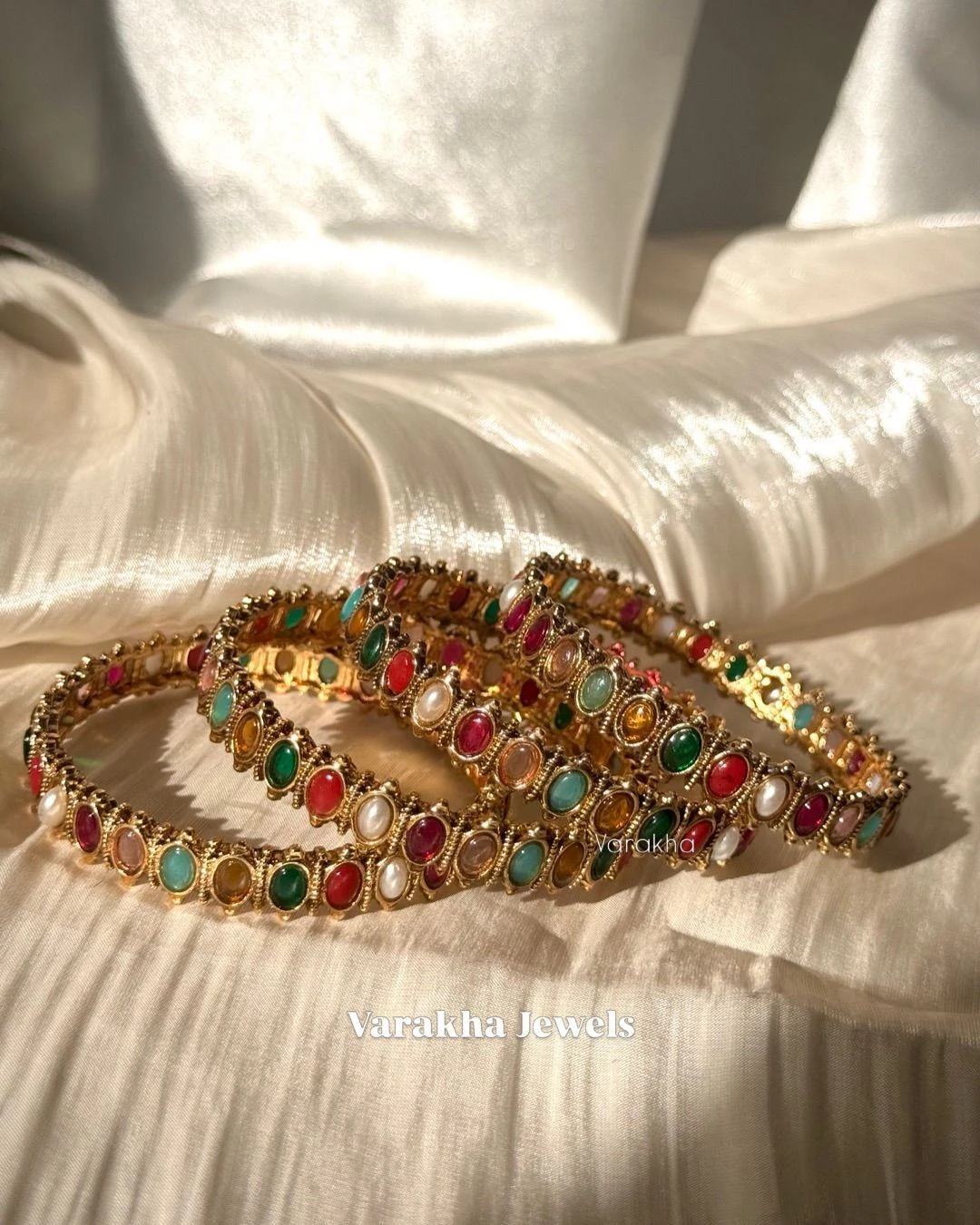 Multi Colour Bangles Set of 4