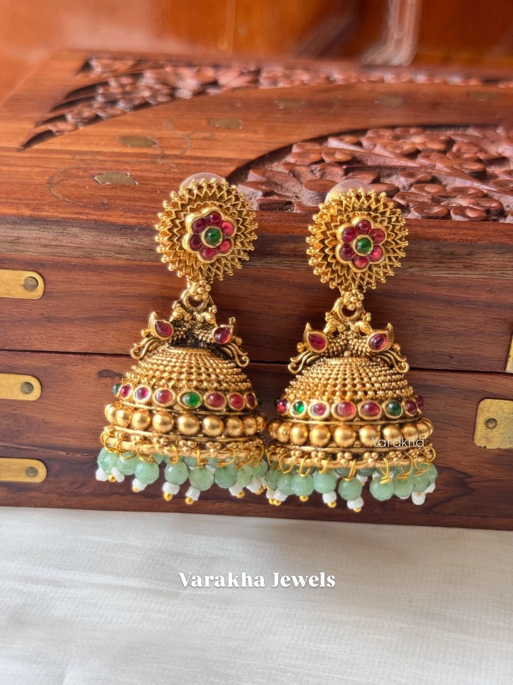 Mint Green Jhumka