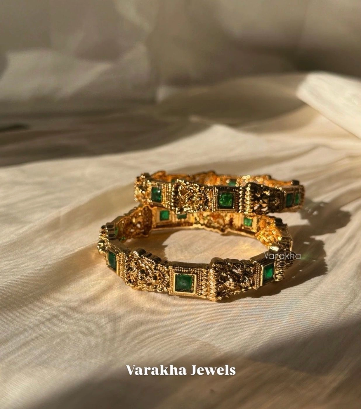 Lakshmi Green Bangles