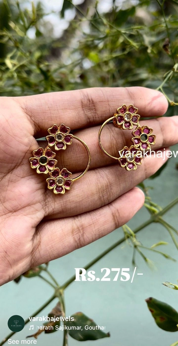 Floral Earrings