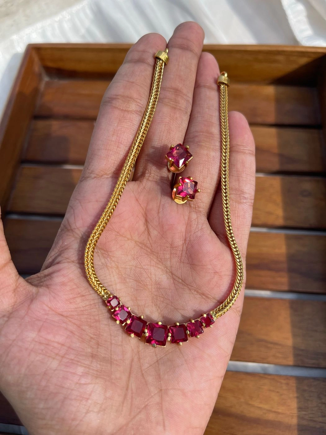 Diamond like Necklace 1