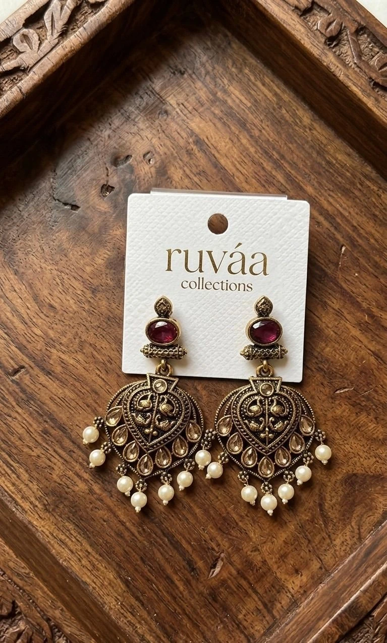 Chandbali earrings