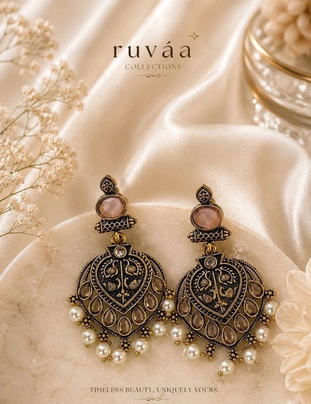 Chandbali earrings