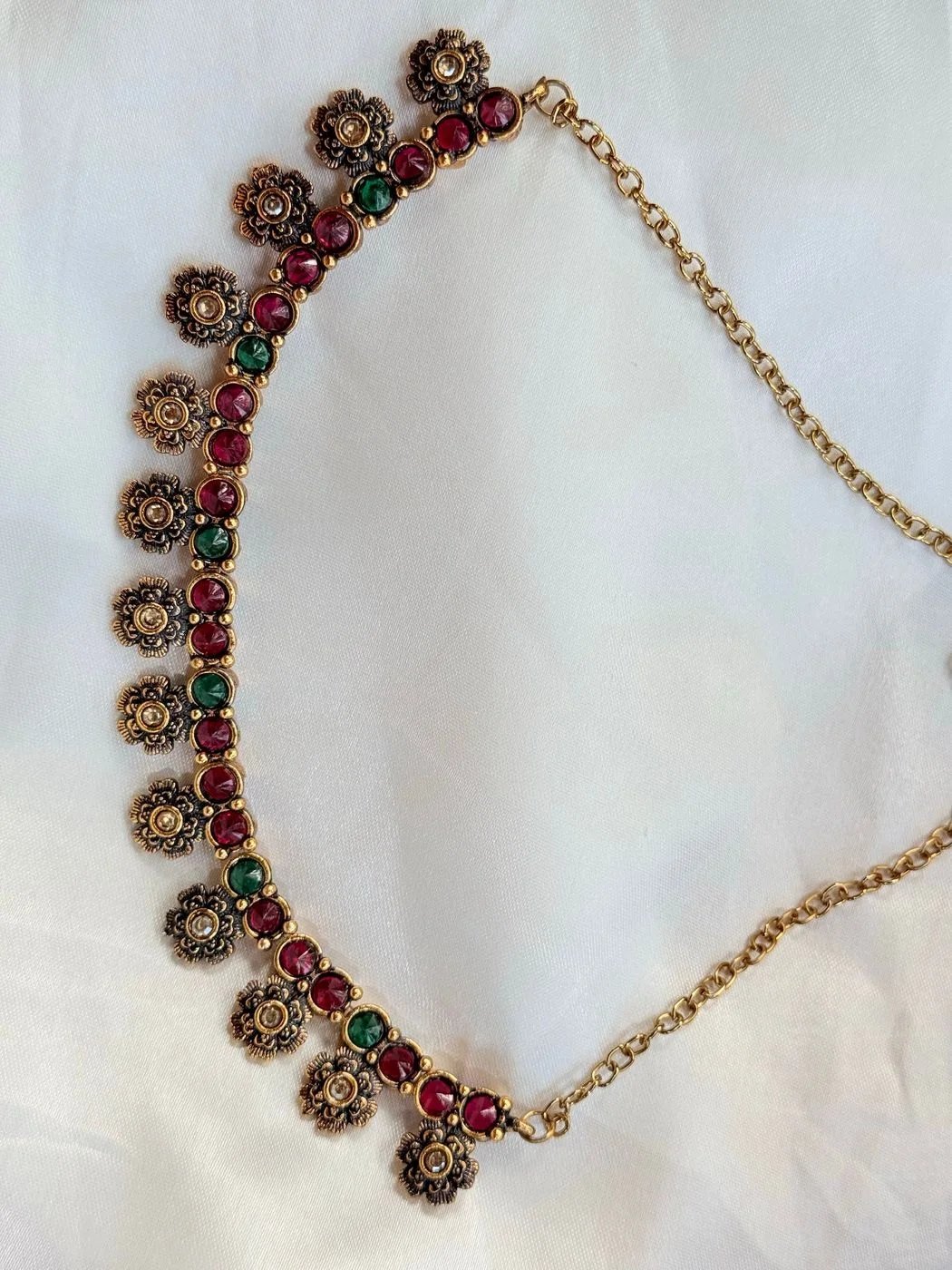 Gulnaar bloom necklace set 4