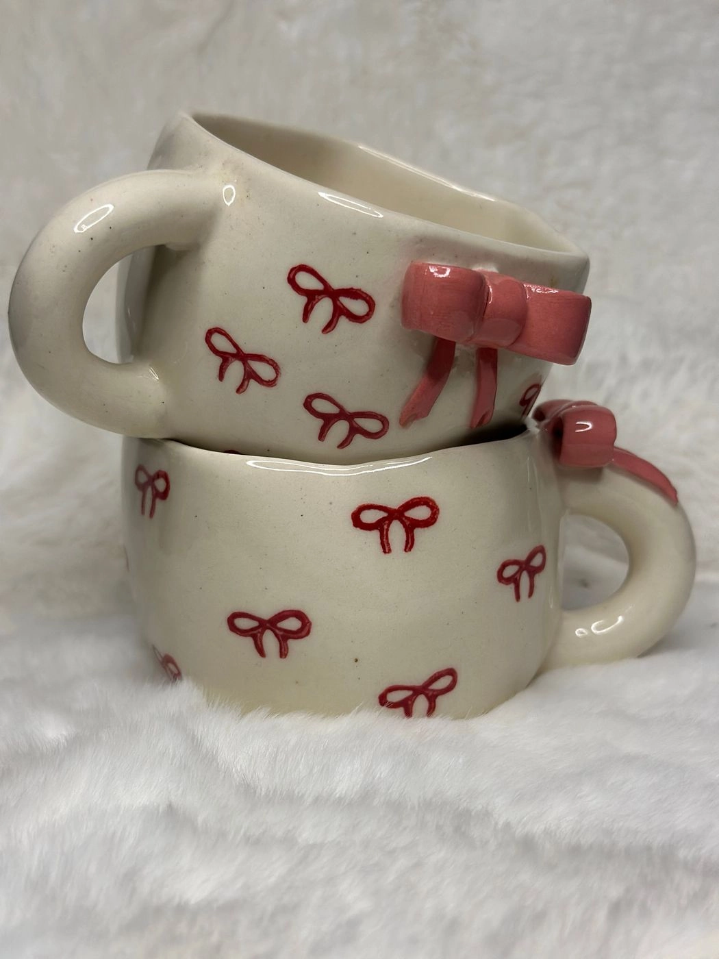 Ribbon bow mug 2