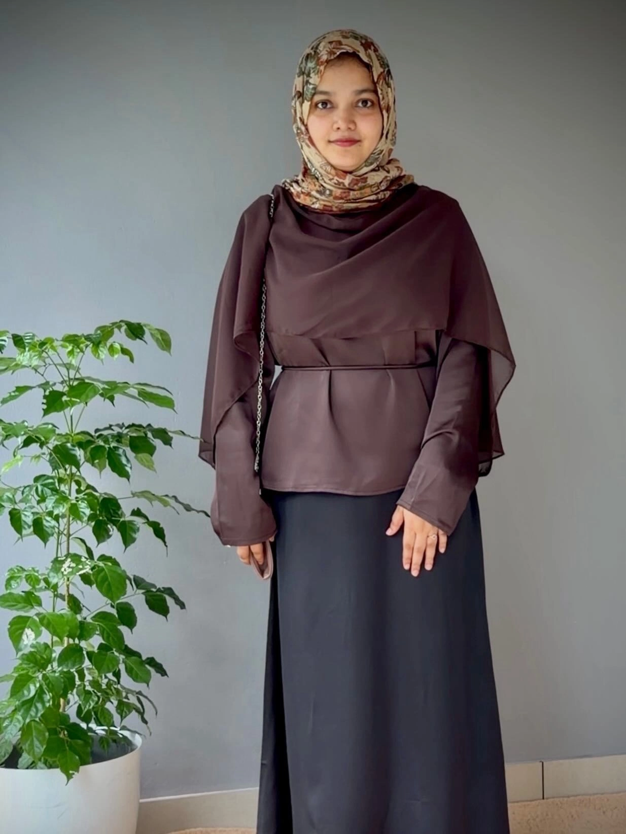 Espresso Drape cord set 2