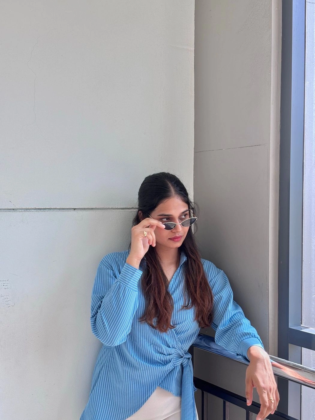 The Azure knot shirt 4