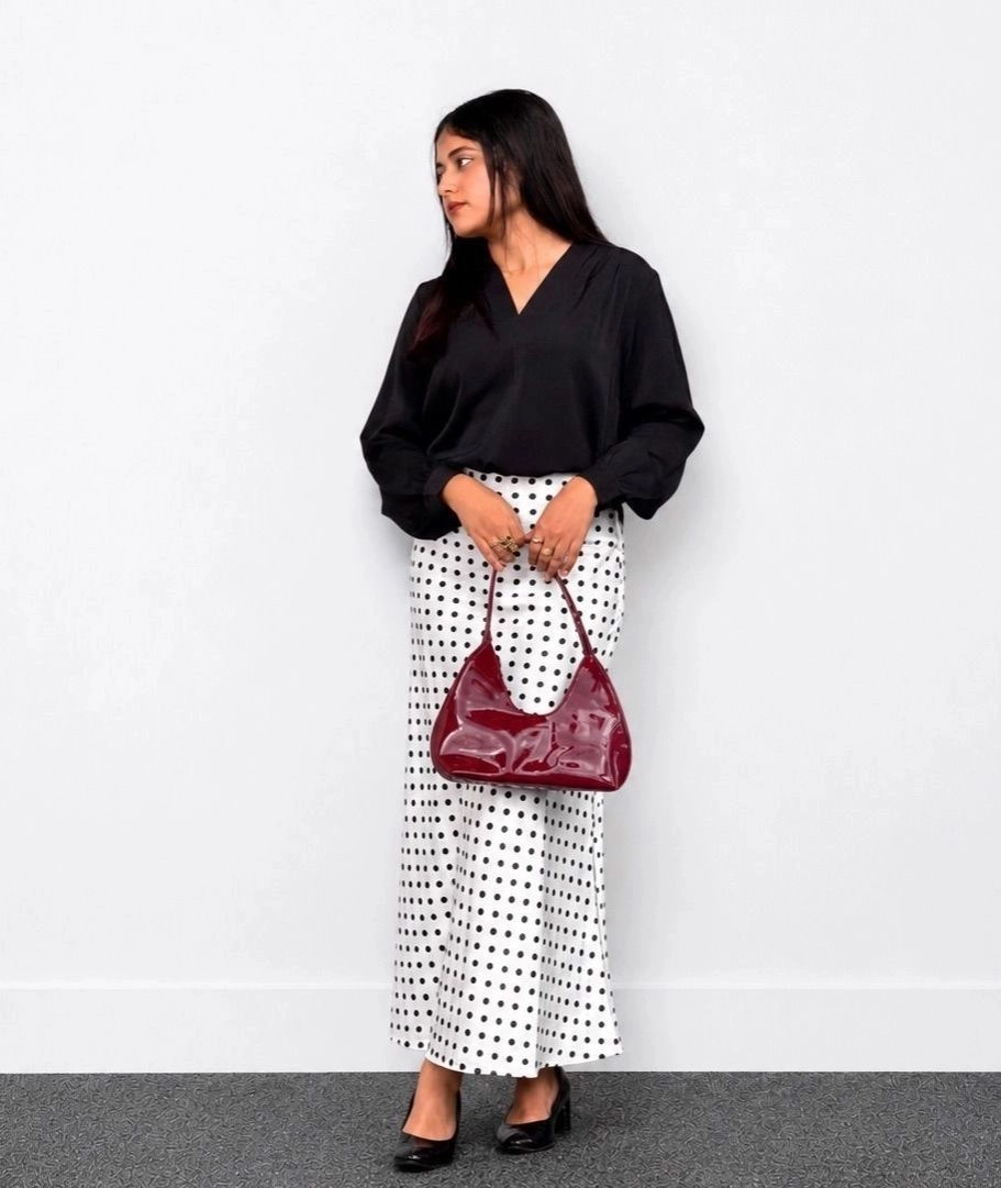 Polka Elegance Co-ord Set