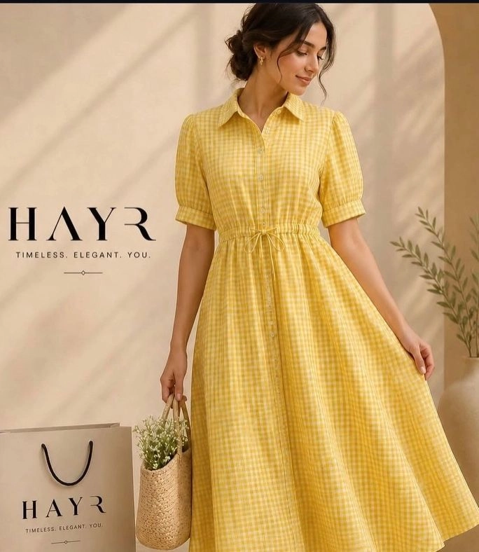 The Primrose Check Dress🌼 1