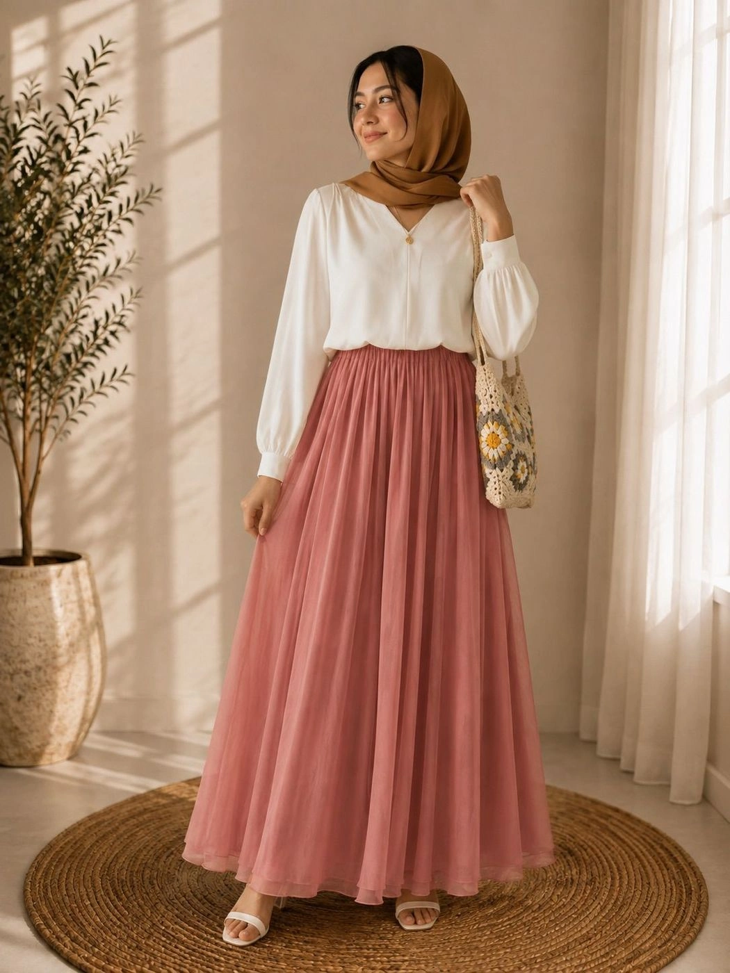 Blush Grace Maxi Skirt Set🌷 1