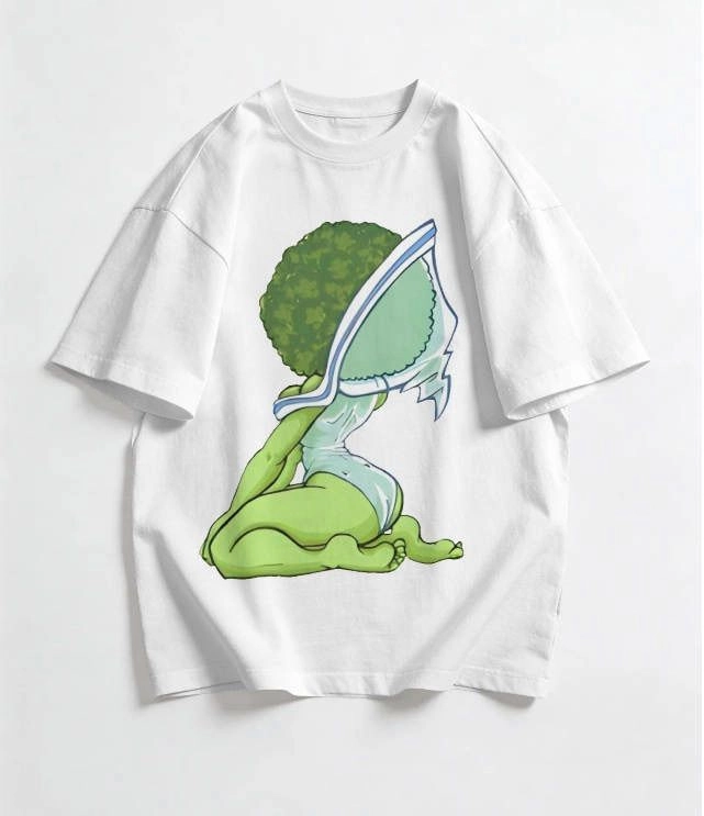 Broccoli Beast Oversized Unisex T-Shirt 1