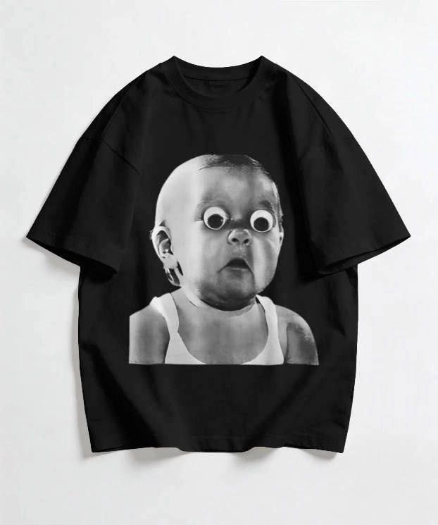 Shock Mode Oversized Graphic Unisex T-Shirt