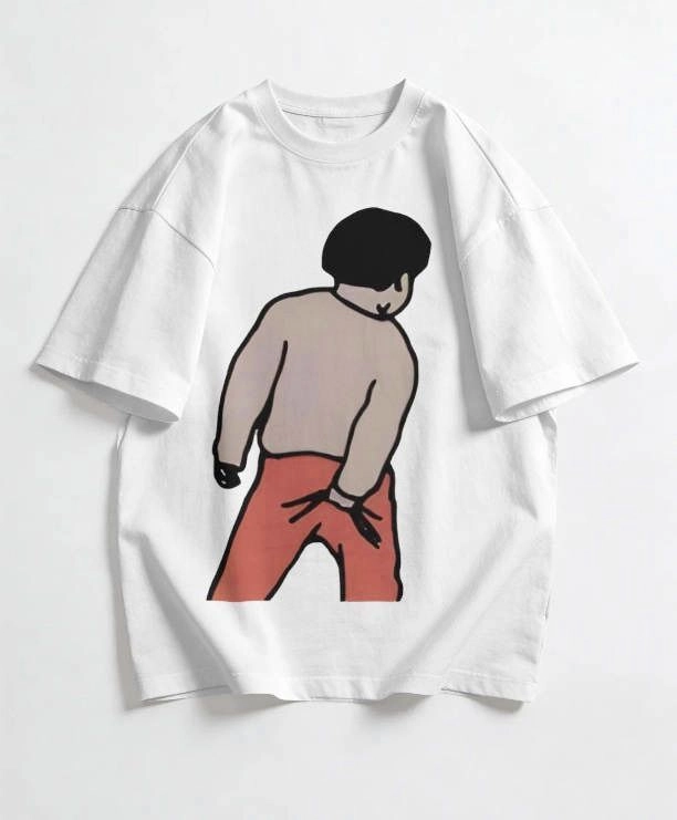 Backstep Vibes Oversized Graphic unisex T-Shirt