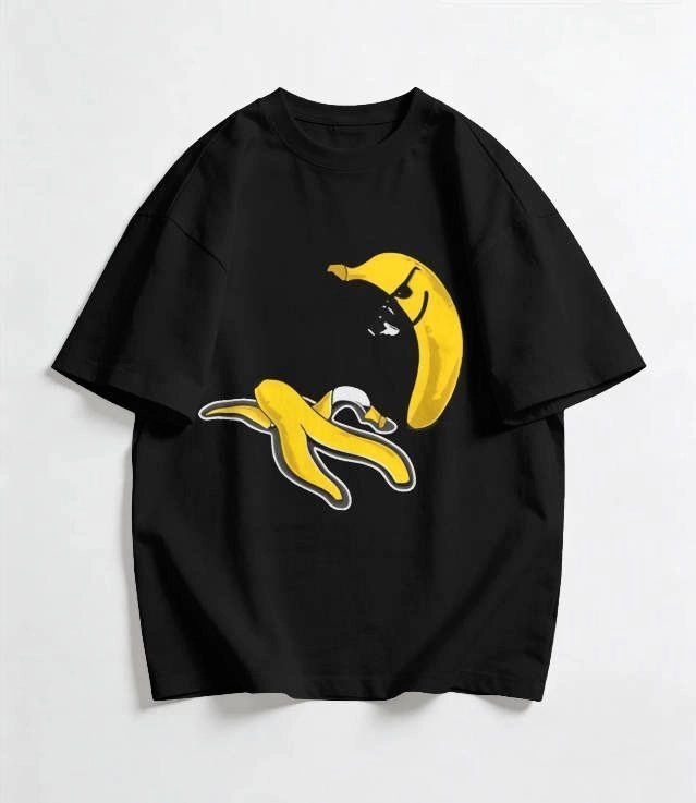 Banana Rebel Oversized Graphic unisex T-Shirt
