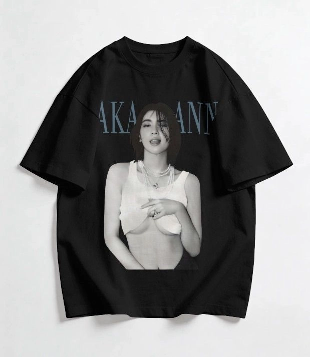 Midnight Muse Oversized Graphic Unisex T-Shirt