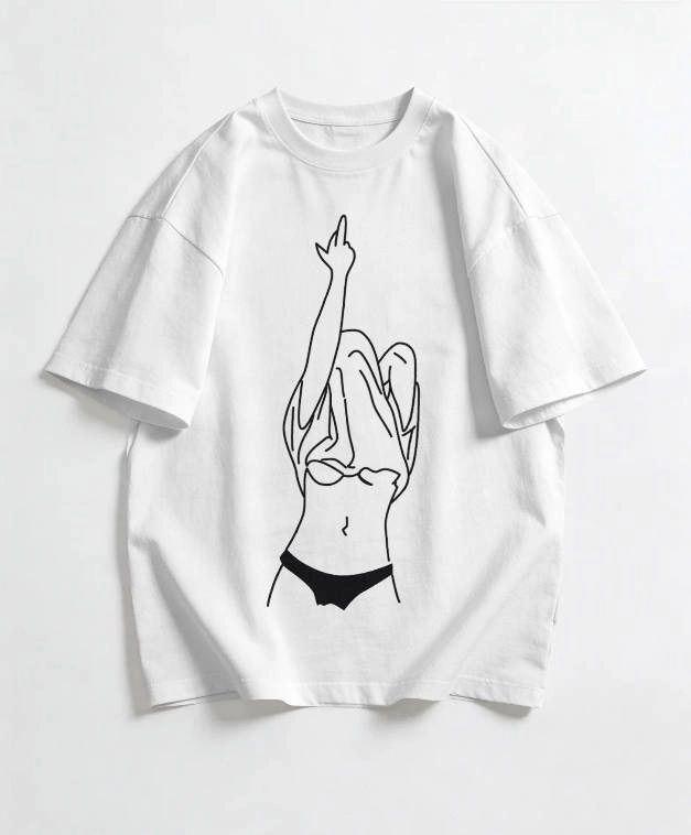 No Filter Oversized Graphic unisex T-Shirt