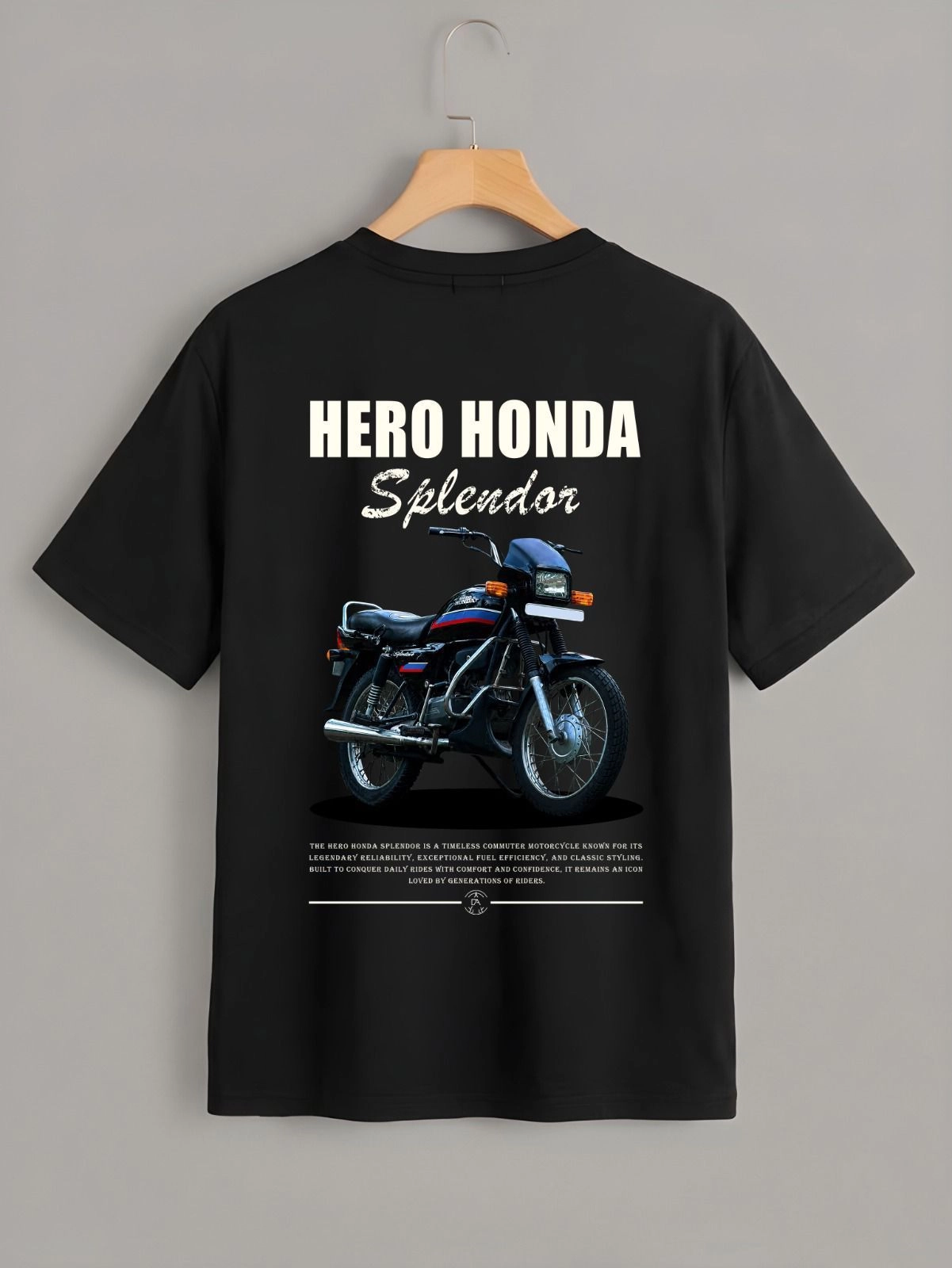 Hero Honda Splendor premium t shirts 1