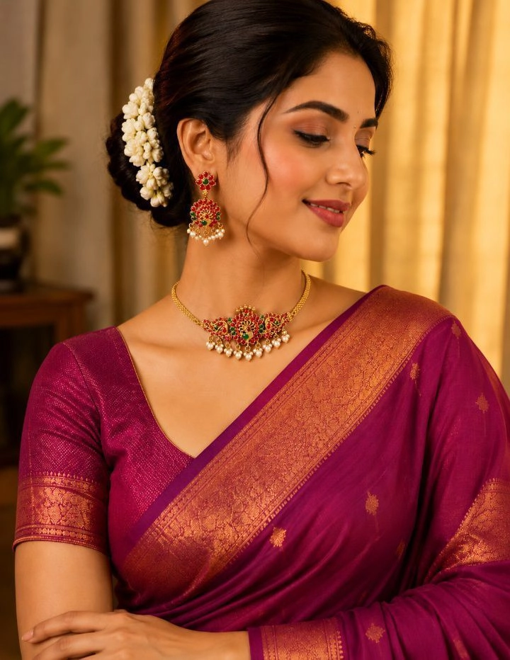 Peacock stone chocker