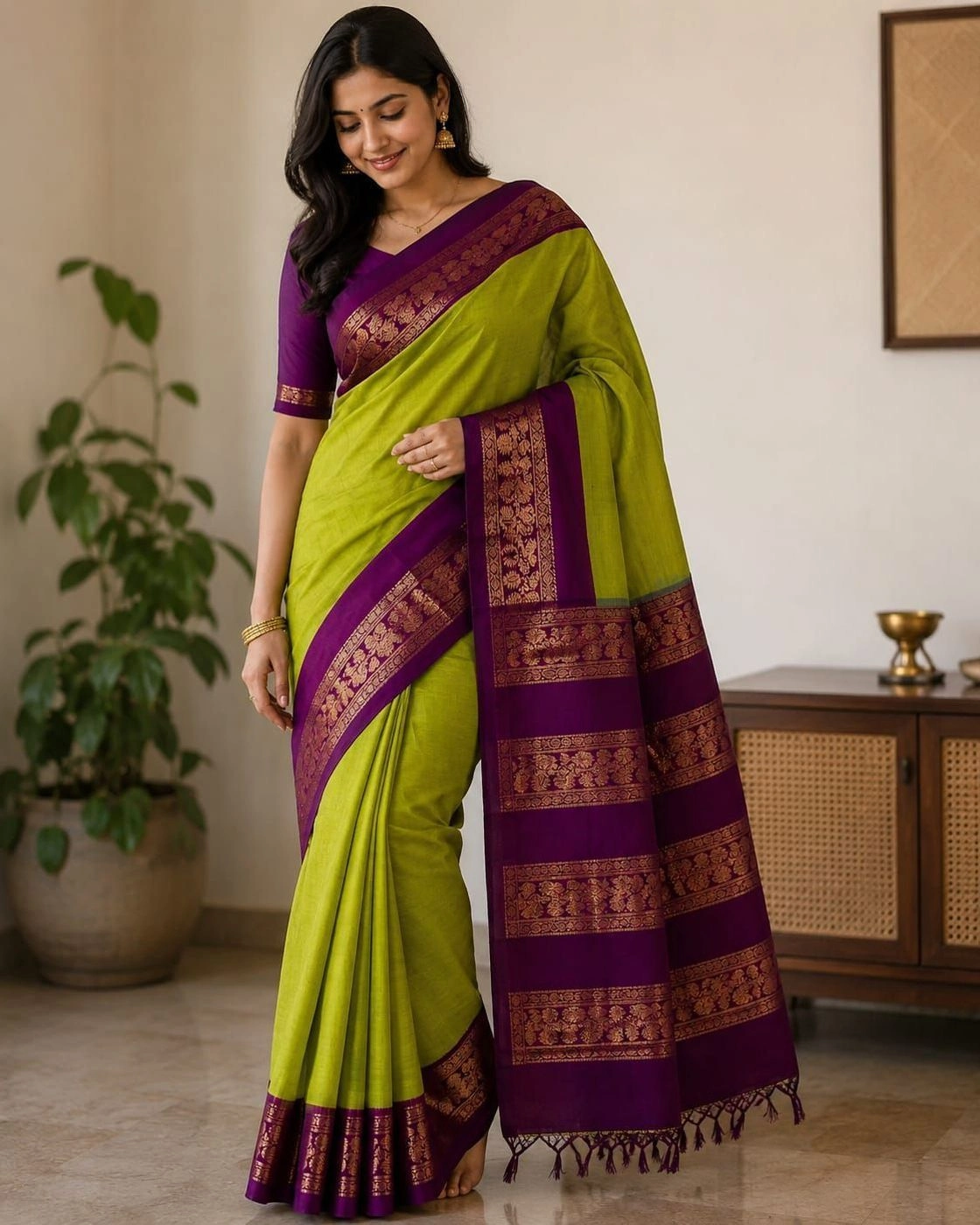 Kalyan cotton saree
