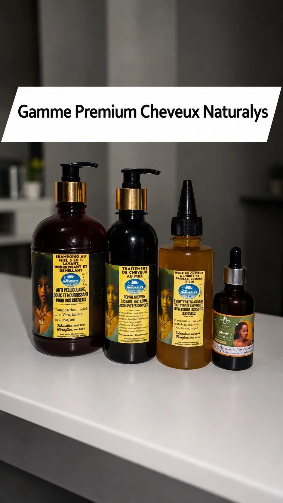 Gamme Premium Cheveux Naturalys