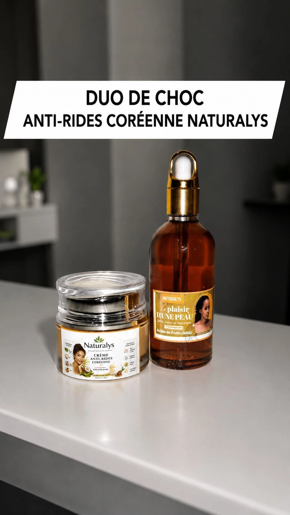 Duo de Choc Anti-Rides Coréenne Naturalys