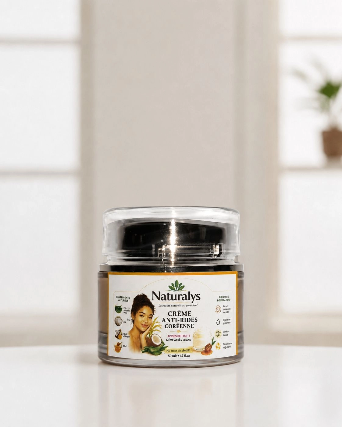 Crème Anti-Rides Coréenne Naturalys
