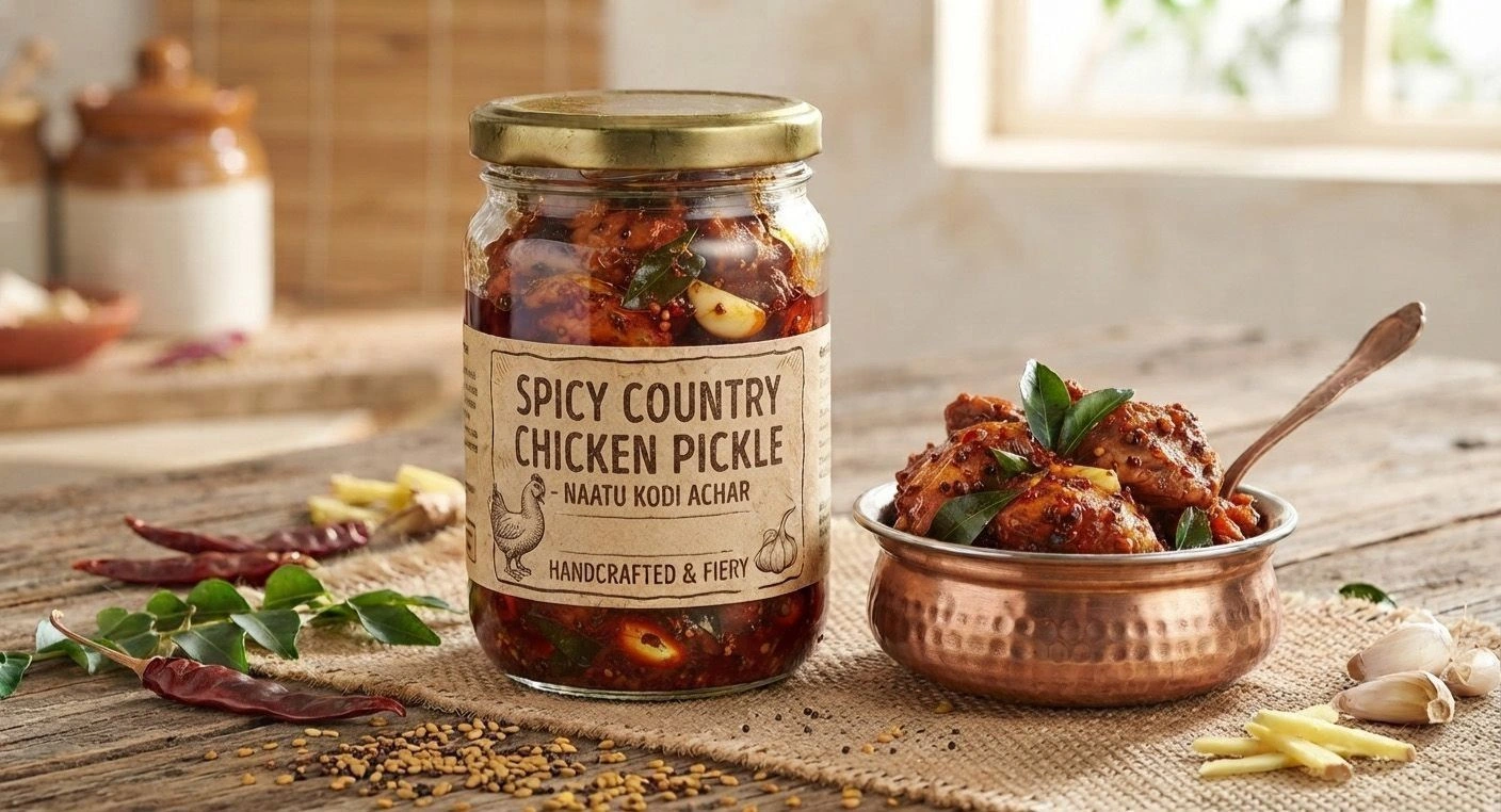 Spicy Country Chicken Pickle