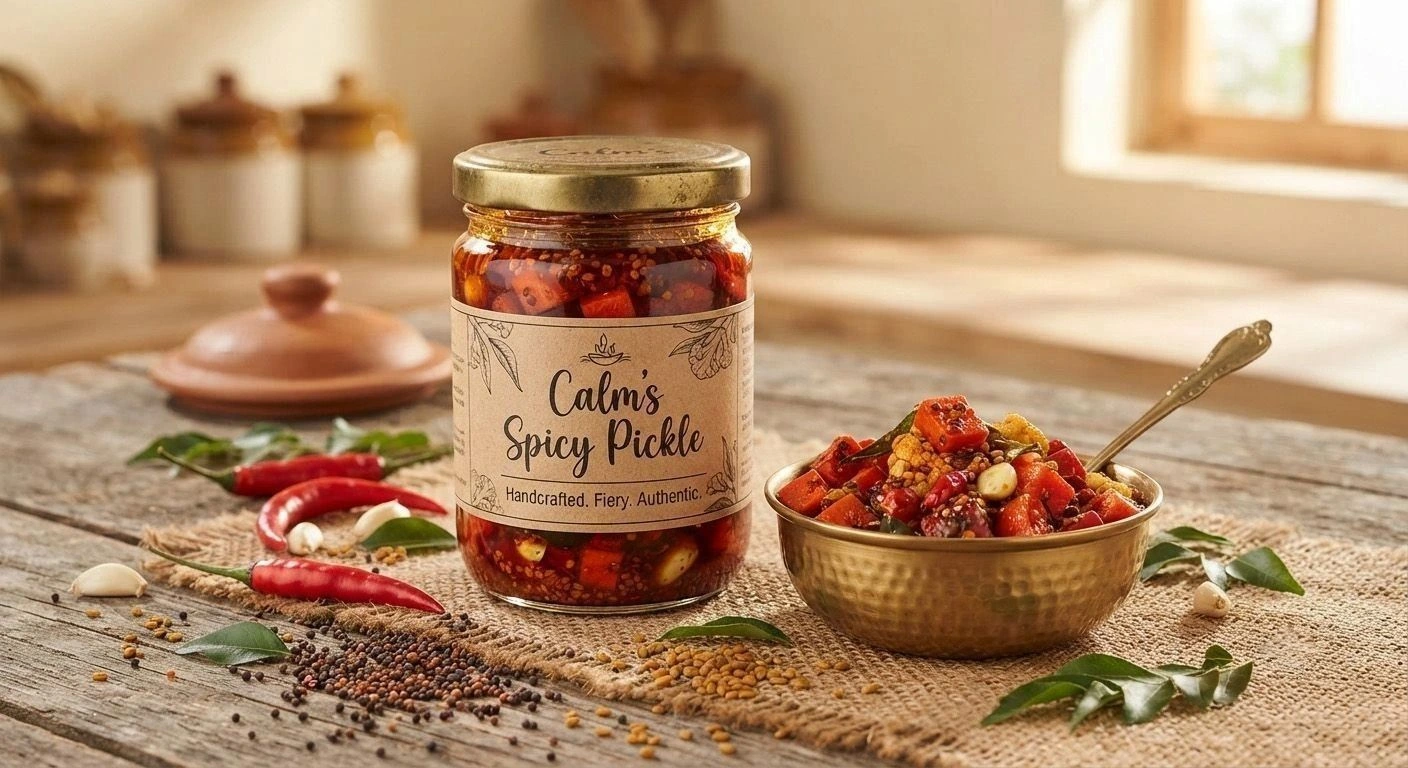Spicy Calms Pickle (kakka Irachi)