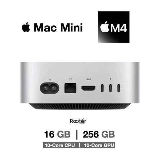 Mac mini M4 | 16GB RAM | 256GB SSD.