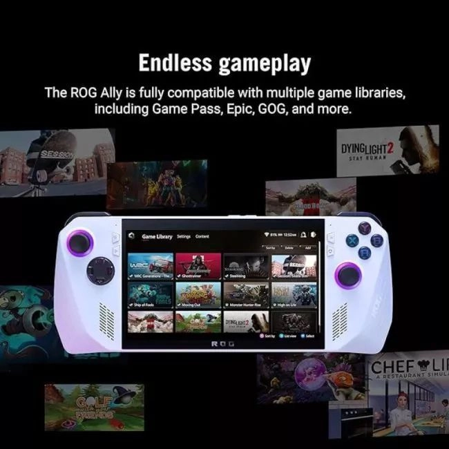 ASUS ROG Ally Z1 Extreme (16GB RAM, 512GB SSD) Handheld Gaming Console. 2