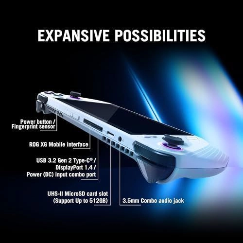 ASUS ROG Ally Z1 Extreme (16GB RAM, 512GB SSD) Handheld Gaming Console. 11