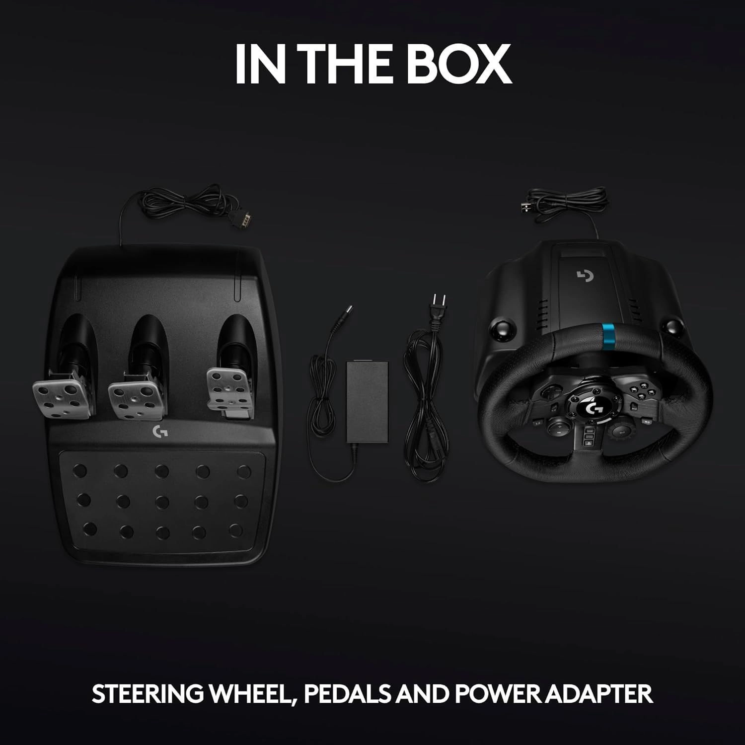 Logitech G923 TRUEFORCE Racing Wheel – (Wheel + Pedals) 6