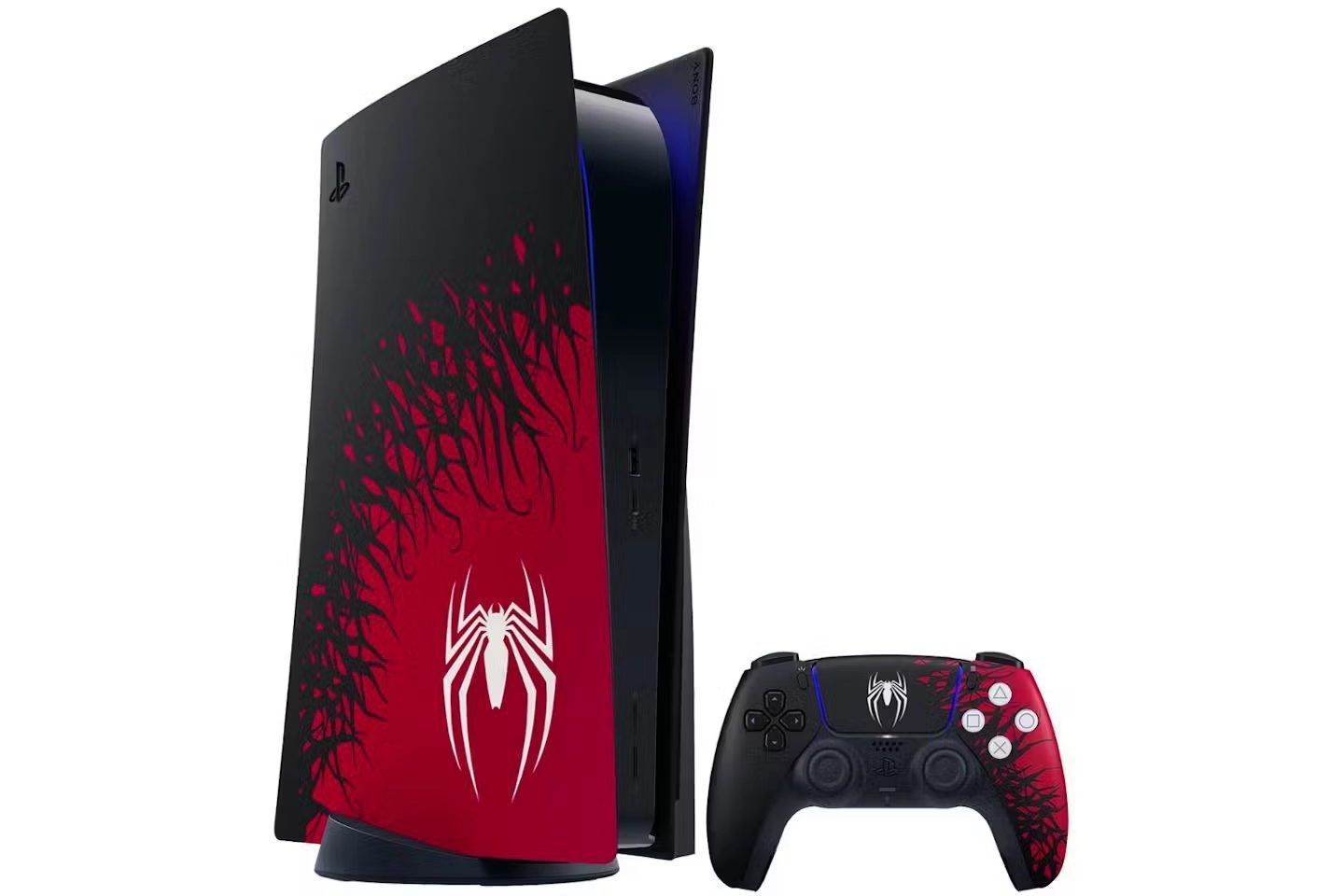 Sony PS5 PlayStation 5 Disc Edition – Marvel's Spider-Man 2 Bundle (Dual Controller Pack)