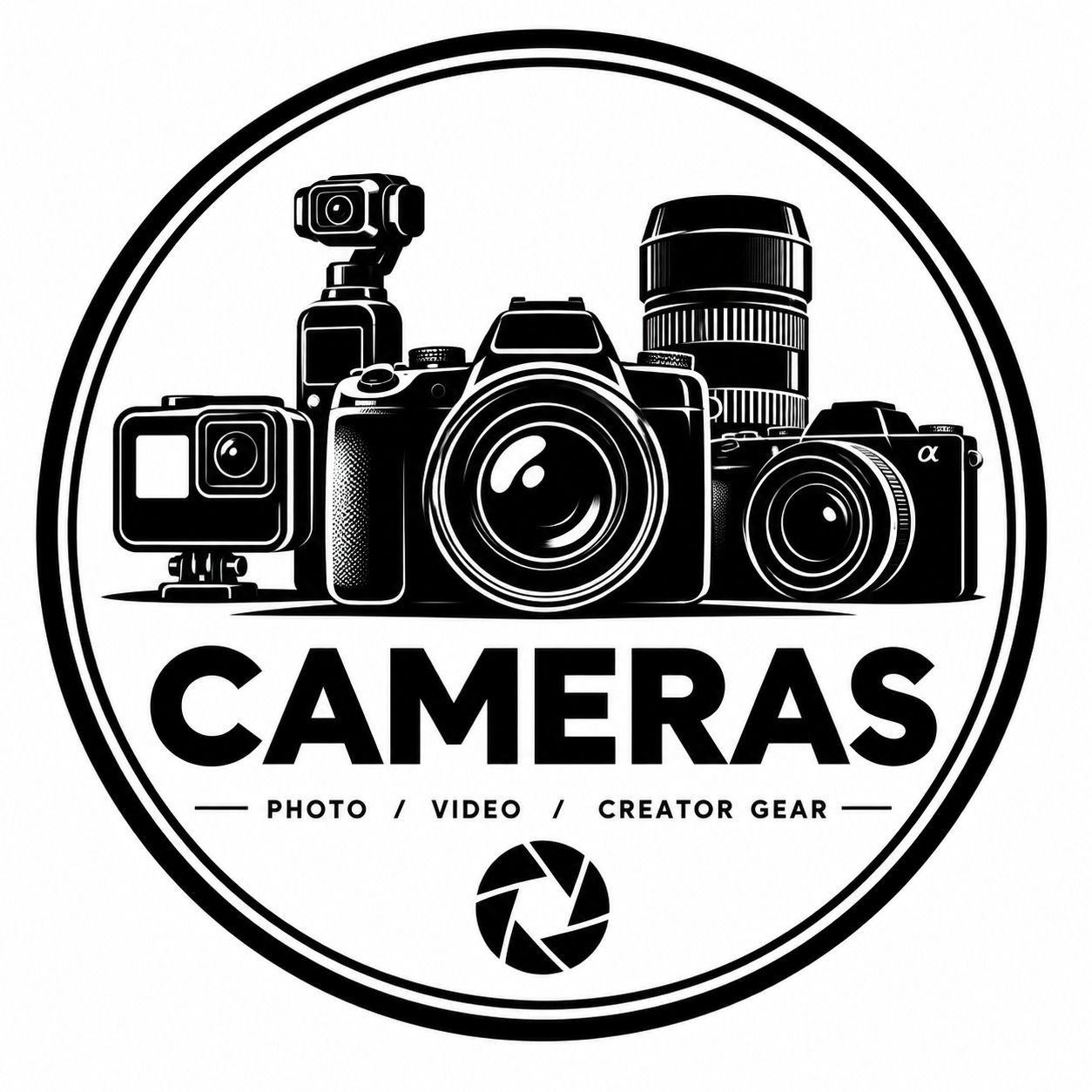 CAMERAS & CREATOR GEAR.