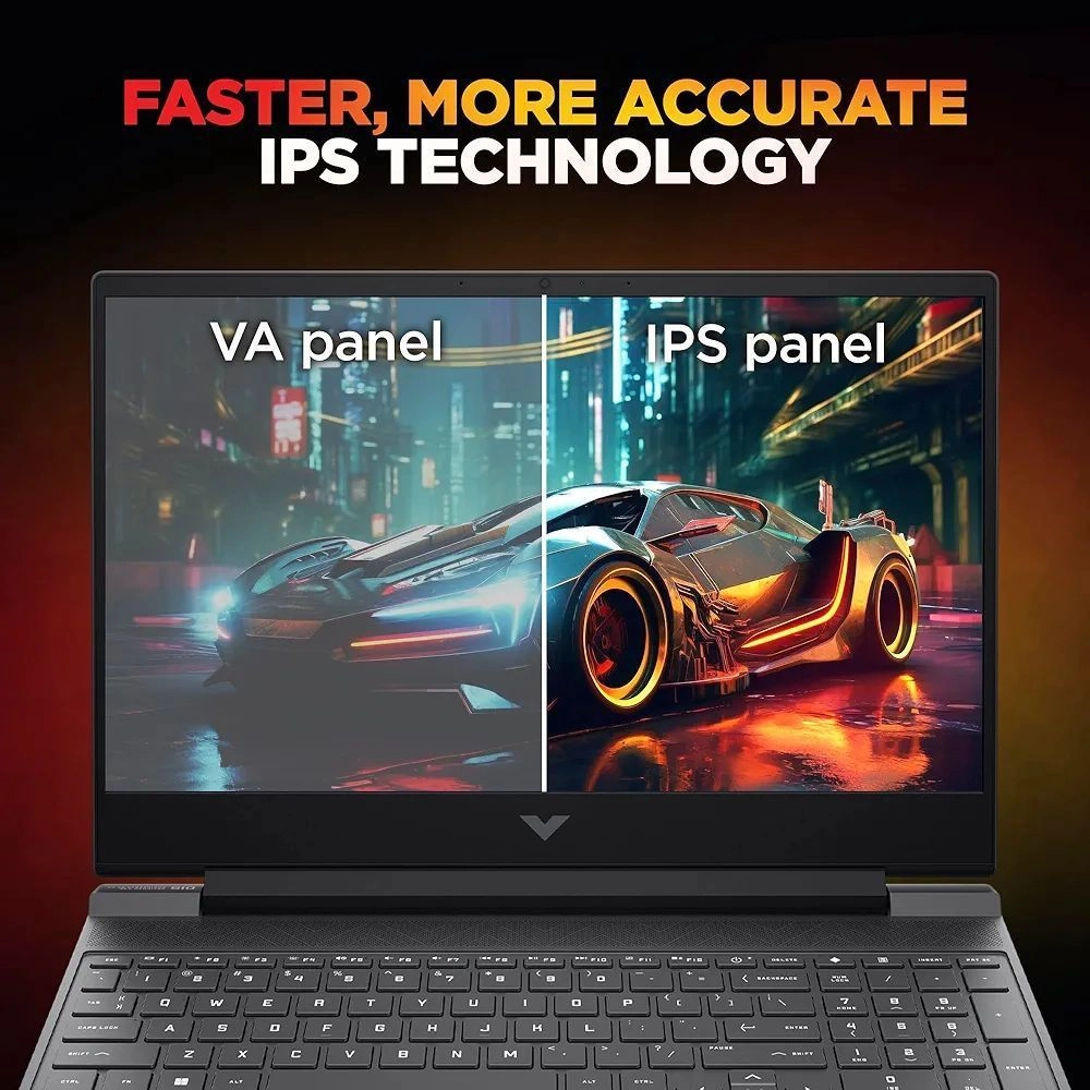 HP Victus, 13th Gen Intel Core i5-13420H, 6GB RTX 3050, 16GB DDR4(Upgradeable) 512GB SSD, FHD, 144Hz, 300 nits, IPS, 15.6''/39.6cm, Win11, M365* Office24, Mica Silver, 2.3kg, fa2700TX, Gaming Laptop 8